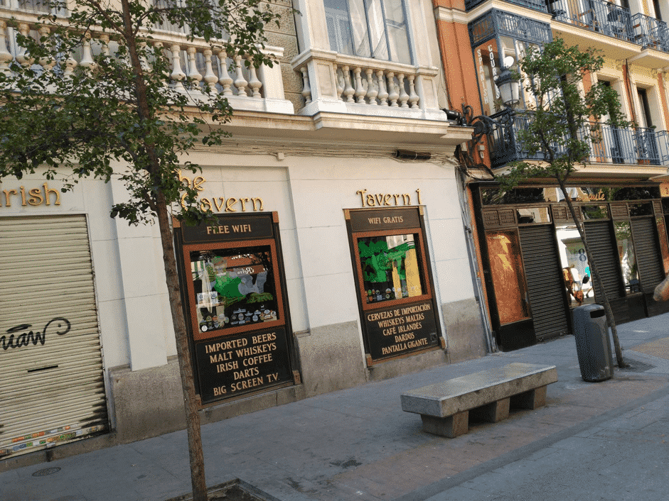 Best Irish & Expat Bars in Madrid 1 O'Connel St
