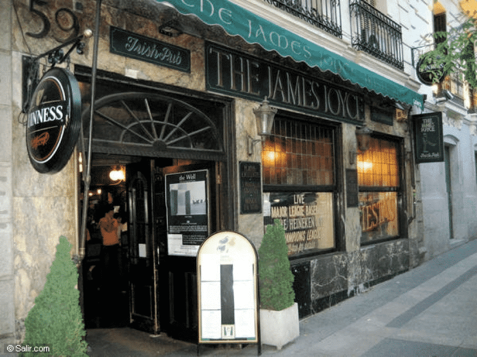 Best Irish & Expat Bars in Madrid 1 O'Connel St.png